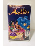 VHS ALADDIN 1992 DISNEY BLACK DIAMOND FACTORY SEALED NEW DEADSTOCK - €412,61 EUR