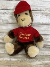 Curious George Eden Toys Vintage 1984  Monkey Plush Stuffed Animal - $13.09