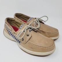 Sperry Top Sider Womens Boat Shoes Size 7.5 Anchor Print Casual Shoes 97... - $25.87