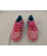 Adult Women&#39;s Adidas Clima Cool Pink Light Blue Running Athletic Shoes 3... - $23.46 CAD