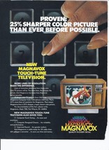 1979 Magnavox Print Ad TV Television Electronics 8.5&quot; x 11&quot; - £15.11 GBP