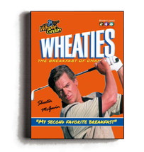 Framed Shooter McGavin Happy Gilmore Wheaties Cereal Box Faux Signed Parody - £15.34 GBP