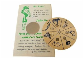 Magician toys vtg Magic Shop Tricks 1940s Peter Pan Fun vanishing coin w... - £38.88 GBP