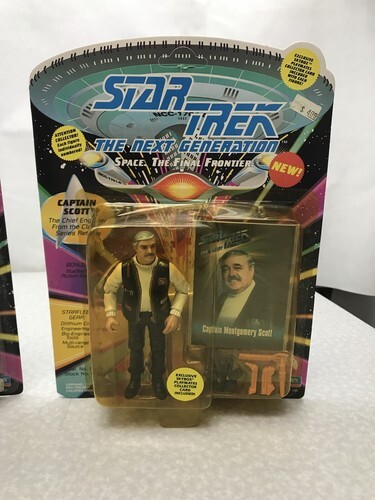 Lot Of 3 Star Trek The Next Generation Action Figures 1993 KG Lore Klingon Item image 5
