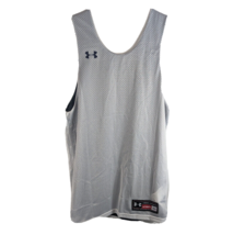 Youth Blue and White Basketball Jersey Size XL Reversible (Under Armour) - £16.87 GBP