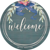 Welcome Wreath Novelty Circle Coaster Set of 4 - £15.68 GBP