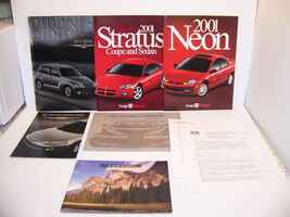 2001 CHRYSLER PT STRATUS SEBRING PLYMOUTH PROWLER NEON JEEP SALES BROCHU... - $667.30 MXN