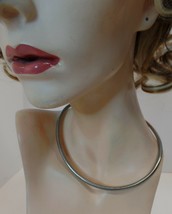 20 in Silvertone Snake Chain Necklace Choker - £15.92 GBP