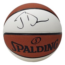 Joe Dumars Pistons Firmado Spalding NBA Blanco Panel Réplica Baloncesto Bas ITP - £123.66 GBP