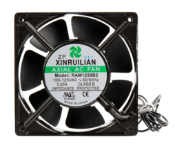 Avantco RAM1238B2, 4 3/4&quot; x 4 3/4&quot; Axial Evaporator Fan, 125V - $174.48