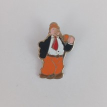 Vintage Popeye Wimpy Eating Hamburger Lapel Hat Pin - £9.53 GBP