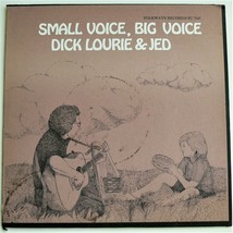 Small Voice, Big Voice ~ Dick Lourie &amp; Jed ~ Folkways 1973 Vinyl Lp &amp; Inlay Vg+ - £8.56 GBP