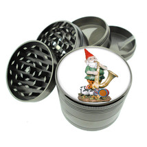 Gnomes D12 Titanium Grinder 4 Piece Magnetic Hand Mueller Folklore Garden Statue - £17.37 GBP