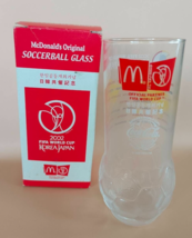 McDonald Coca-Cola Fifa World Cup 2002 Soccerball Glass-Names of Football Teams - £26.20 GBP
