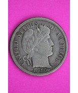 1916 P Barber Liberty Dime Scarce Semi Key Date Silver Coin Free Shippin... - $33.94 CAD