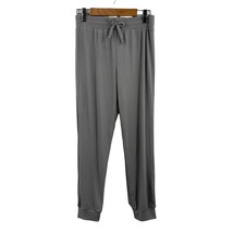 Self Esteem Grey Ribbed Pull On Ribbed Pant Size Medium - $12.89