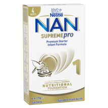 Nestle NAN SUPREMEpro 1, Suitable from Birth Premium Starter Baby Sachets -4x17g - £57.36 GBP