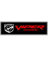 Dodge Viper Outdoor Living Black autocar Banner 60x240cm 2x8ft Decor Bes... - €13,90 EUR