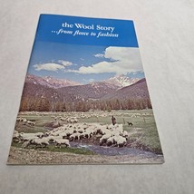 the Wool Story from fleece to fashion Fourth Edition Pendleton Wool Mills 1971 - $10.98