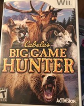 Cabela&#39;s Big Game Hunter-Nintendo Wii, 2007-Rated Teen-Professionally Resurfaced - £7.08 GBP