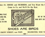 Vtg Pubblicità Figurine Scheda Pidgeon&#39;s Shoe Store Rochester New York N... - $24.52