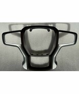 OEM metallic/silver Synthesis steering wheel trim w/ dk brown insert 201... - €12,36 EUR