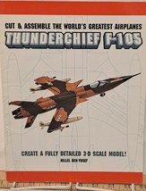 Thunderchief F-105 by Hillel Ben-Yosef (1997 Cardboard Model) - £82.37 GBP