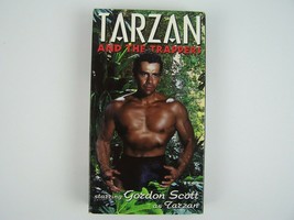 Tarzan and the Trappers VHS Video Tape Gordon Scott Cult Classic - £7.77 GBP