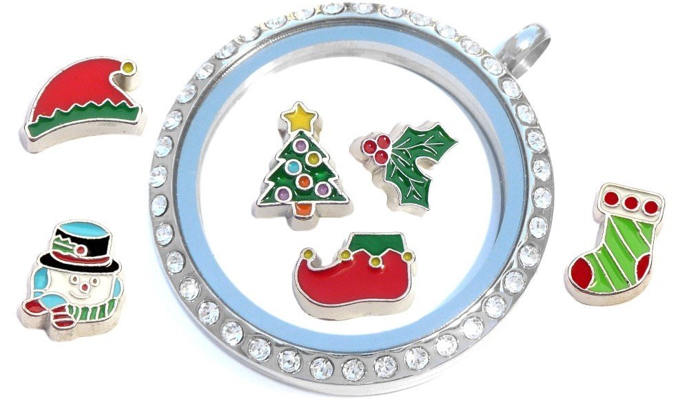 November Heart Floating Locket Charm H3706-11 Item image 6