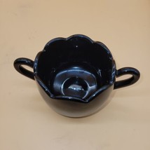 Black Depression Glass Creamer Bowl Vintage  - £7.91 GBP