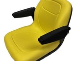 Milsco XB180 Yellow Seat w/ Armrests fits Gators and Lawn Mowers Toro Sc... - £173.27 GBP