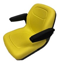 Milsco XB180 Yellow Seat w/ Armrests fits Gators and Lawn Mowers Toro Scag etc - £173.82 GBP