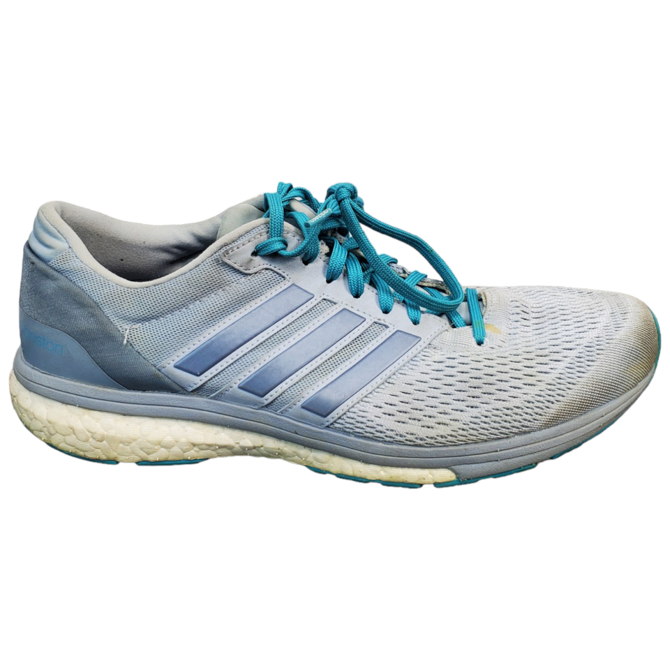 Primary image for adidas BA7946 Running Sneakers Shoes Energy Blue Gray Lace Up Womens Size US 9