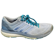 adidas BA7946 Running Sneakers Shoes Energy Blue Gray Lace Up Womens Siz... - £28.52 GBP