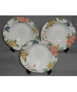 Set (3) Mikasa FRUIT PANORAMA PATTERN Rimmed CEREAL or DESSERT BOWLS - $547.14 MXN