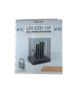 Traxx Locked-Up Cell Phone Detention, Lock and Key Included. Holds 4 Pho... - $14.49 CAD