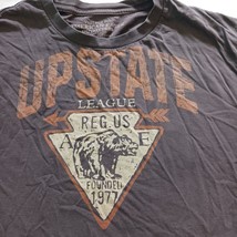 American Eagle Outfitters Vintage Fit Men's Large Cotton T-Shirt Gray Graphic image 4