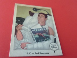 1959  FLEER  TED  WILLIAMS  # 41     1950 -   TED  RECOVERS    NEAR  MIN... - £27.86 GBP