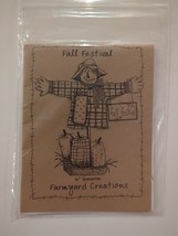 Farmyard Creations Fall Festival 14 In Scarecrow Fall Halloween Craft Pattern 97 - £11.38 GBP