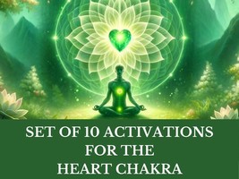Set of 10 Activations for the Heart Chakra - £151.08 GBP