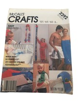 McCalls Sewing Pattern 2292 Quick Gidts Toy Lamb Sewing Caddy Growth Chart UC - £3.90 GBP