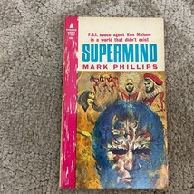 Supermind Science Fiction Paperback Book by Mark Phillips Pyramid 1963 - £9.73 GBP