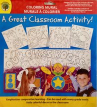 Teaching Tree Coloring Mural - Our Classroom Rocks - £10.32 GBP