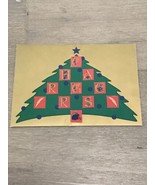 1997 San Diego CHARGERS STH Advent Style Christmas Card Xmas Stan Humphr... - €25,93 EUR