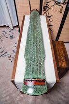 Guqin Fuxi zither green 7 strings Professional performance Chinese strin... - $738.00