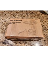 WORKPRO Pink Cordless 20V Lithium-ion Drill Driver Set - $1,111.07 MXN