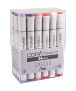 Copic Markers Sketch Set Basic Colors 24 Pack - $294.21