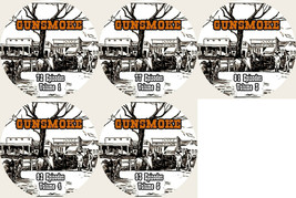 Gunsmoke Lot Of 5 / Volumes 1-5 / Mp3 (Read) Cd / Old Time Radio - £11.43 GBP