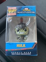 Funko Pocket Pop! Hulk Thor Ragnarok Keychain Bobblehead - £6.49 GBP