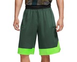 Nike Men&#39;s Dri-fit 11&quot; Durasheen Basketball Shorts in Green-Medium - £17.28 GBP